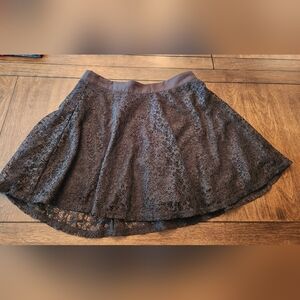 Forever 21 Black Lace Skirt Size Medium